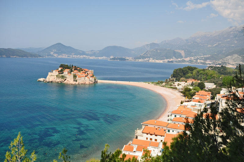 Apartments Vila Andja Sveti Stefan Eksteriør bilde